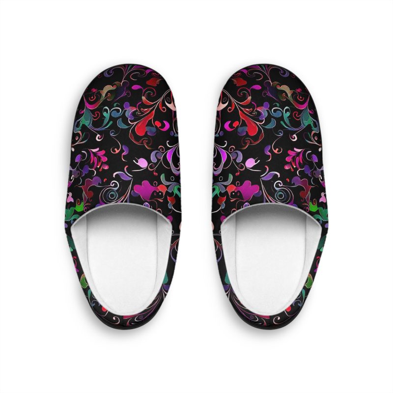 Colorful Floral Indoor Slippers for Women - Cozy & Stylish Comfort
