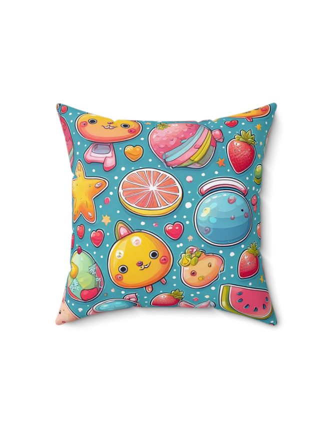 Spun Polyester Square Pillow