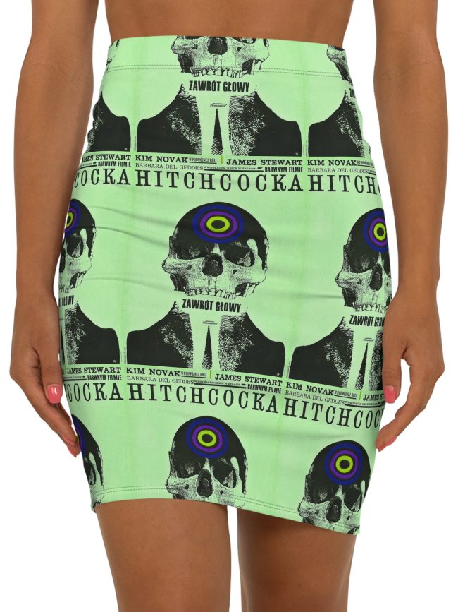 Women's Mid-Waist Pencil Skirt (AOP)