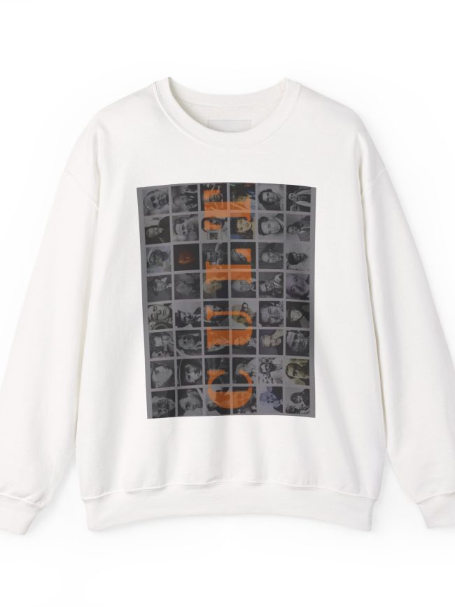 Vintage Collage Unisex Sweatshirt, Cozy Crewneck, Graphic Sweatshirt, Casual Comfort, Gift Idea for Friends
