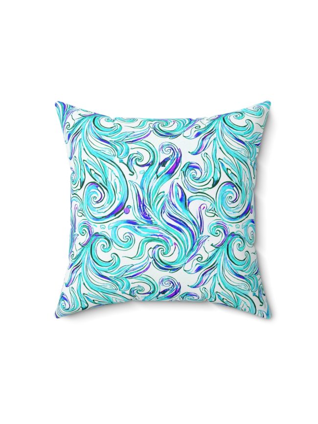 Spun Polyester Square Pillow