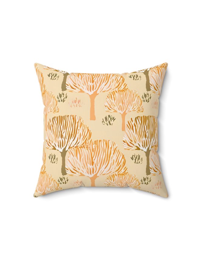 Spun Polyester Square Pillow