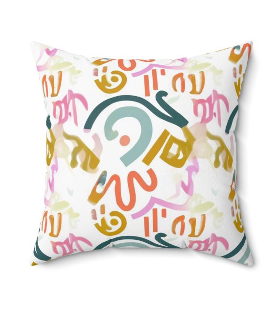 Spun Polyester Square Pillow - Image 10