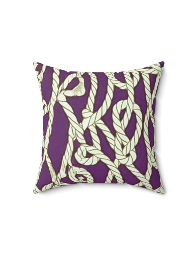 Spun Polyester Square Pillow