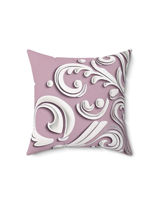 Spun Polyester Square Pillow
