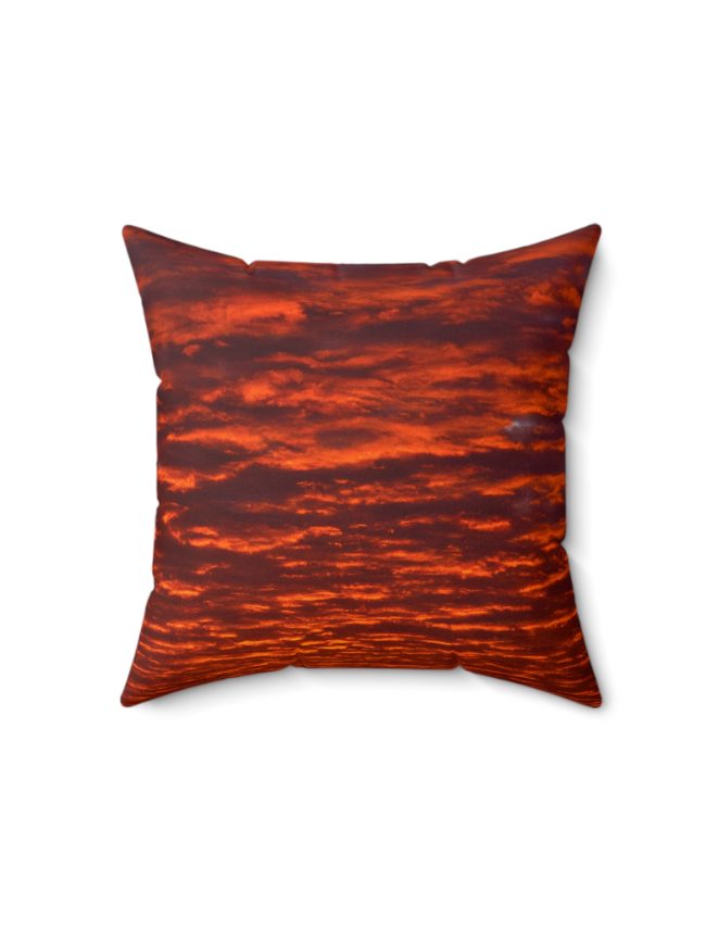 Spun Polyester Square Pillow