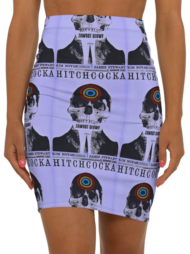 Women's Mid-Waist Pencil Skirt (AOP)