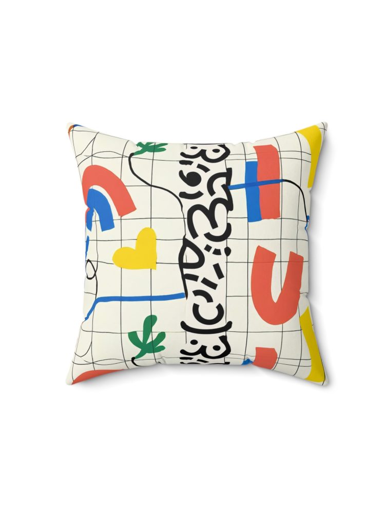Spun Polyester Square Pillow