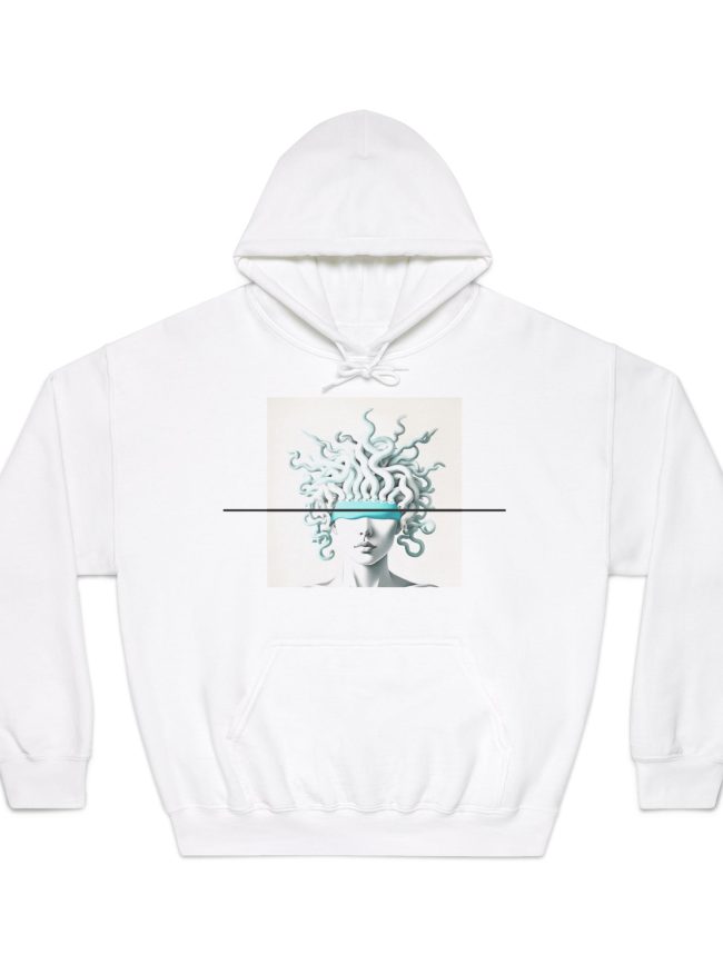 Medusa Graphic Unisex Hoodie, Perfect for Casual Wear, Gift for Art Lovers, Cozy Sweatshirt for Fall, Unique Streetwear
