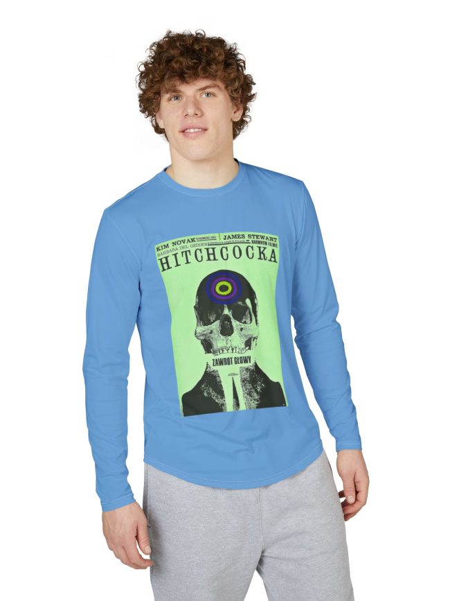 T-shirt Men's UV Protection Graphic Long Sleeve Shirt - Skull Design