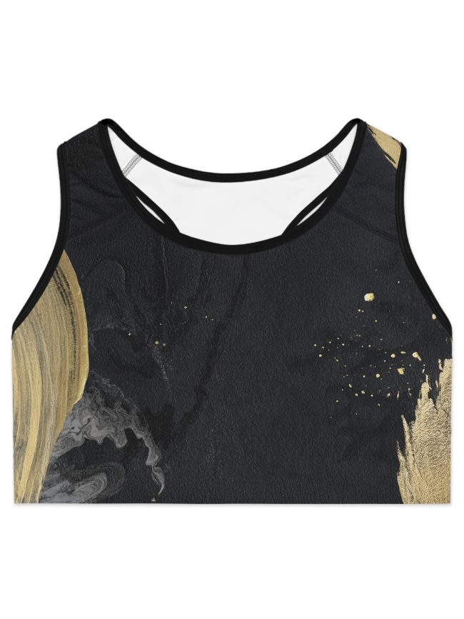 Chic Sports Bra, Stylish Workout Top, Athletic Activewear, Ideal for Yoga, Fitness, and Casual Wear