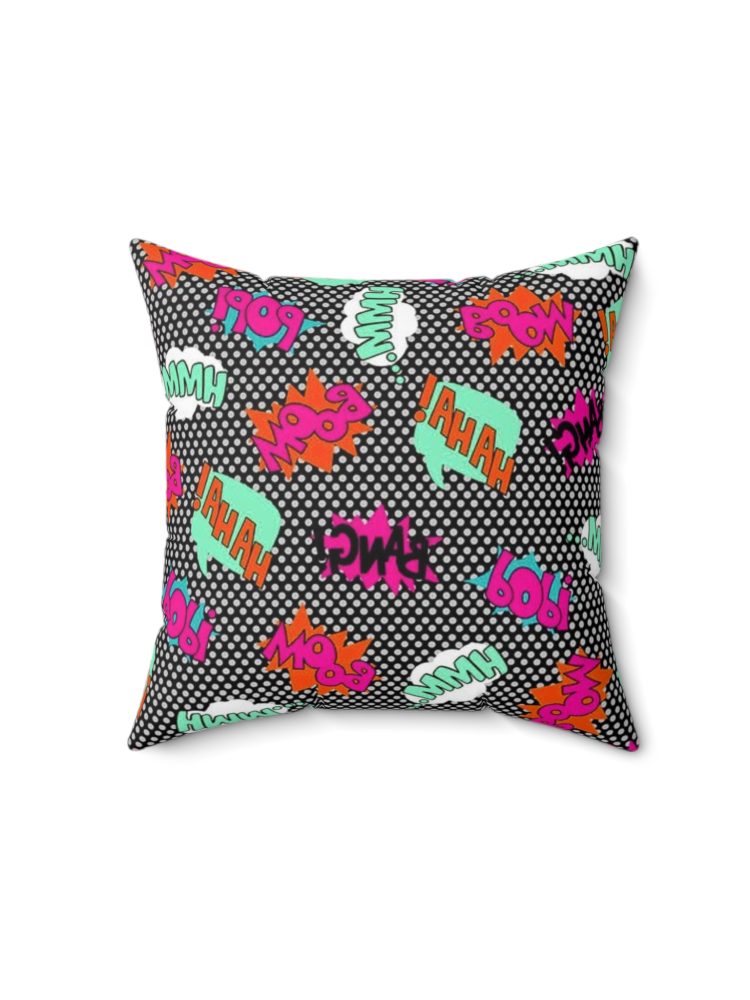 Spun Polyester Square Pillow