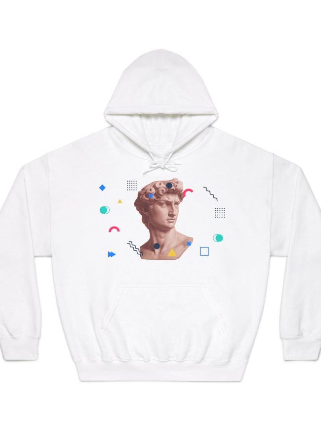 Unisex Artistic Hooded Sweatshirt - Trendy, Casual, Graphic, Cozy, Perfect for Gifts, Birthdays, Art Lovers, Everyday Wear