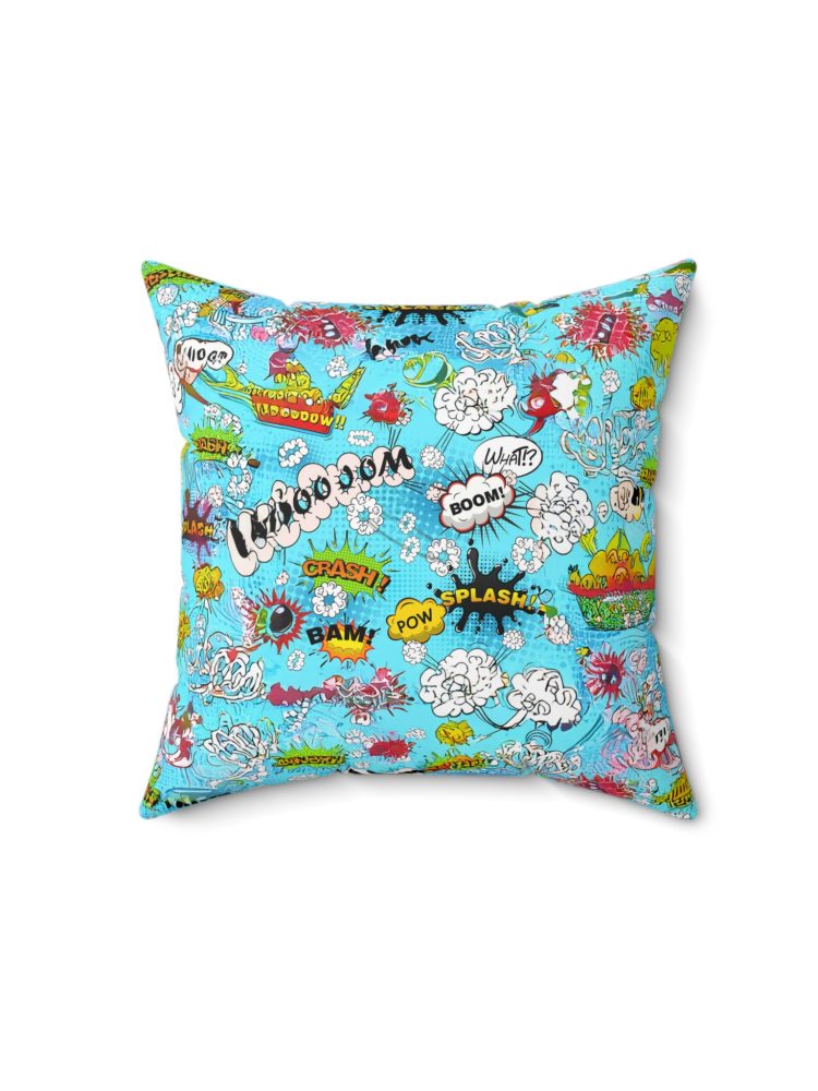 Spun Polyester Square Pillow