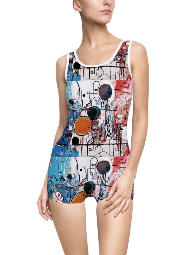 Women's Vintage Swimsuit (AOP)