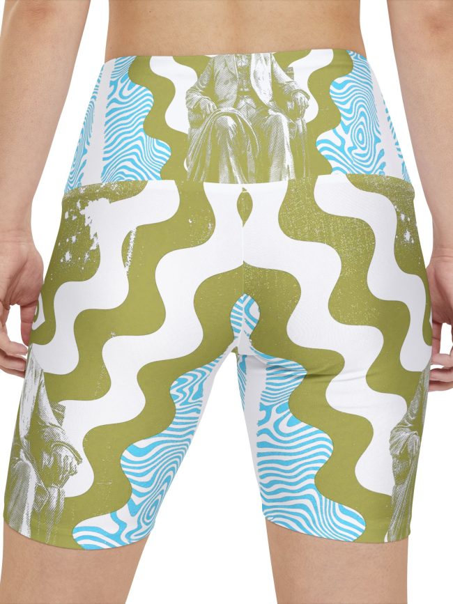 Trendy Women's Workout Shorts, Yoga, Gym, Exercise, Fitness, Athleisure, Activewear