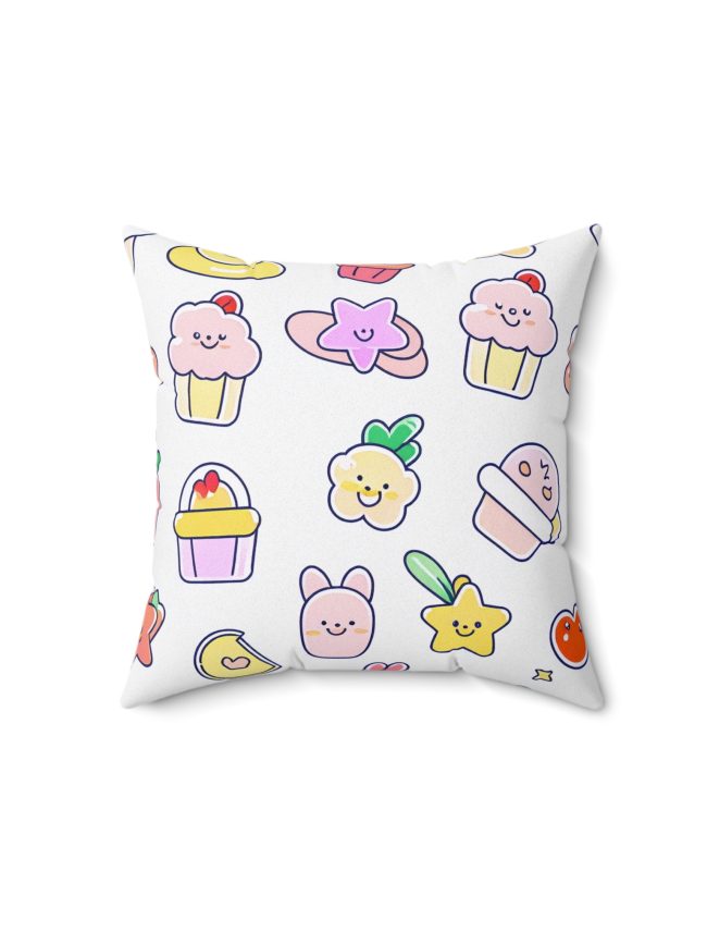 Spun Polyester Square Pillow