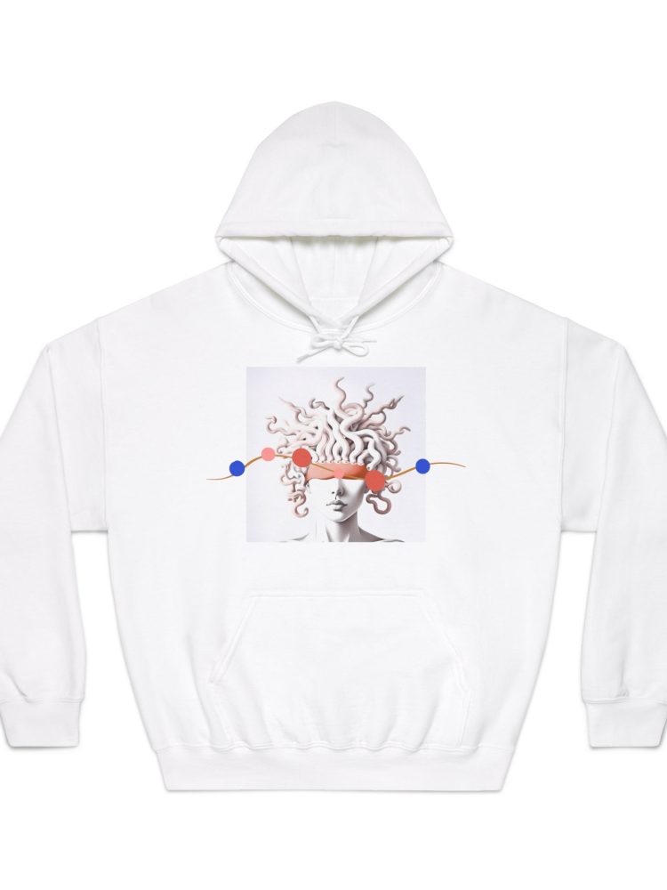Medusa Graphic Hoodie, Unisex Sweatshirt for Halloween, Unique Gift, Cozy Fashion, Trendy Artwear, Casual Layering