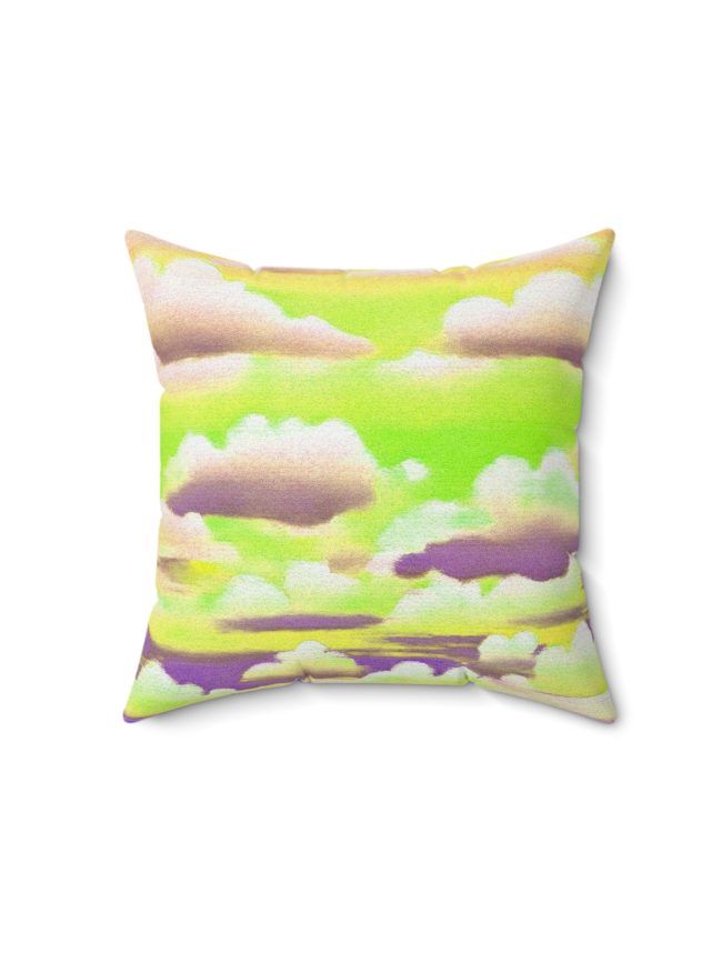 Spun Polyester Square Pillow