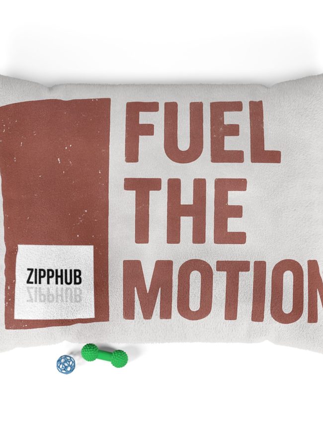 Cozy Pet Bed - Fuel The Motion, Dog Bed, Cat Bed, Pet Pillow, Soft Pet Cushion, Home Decor