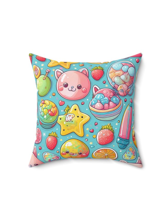 Spun Polyester Square Pillow