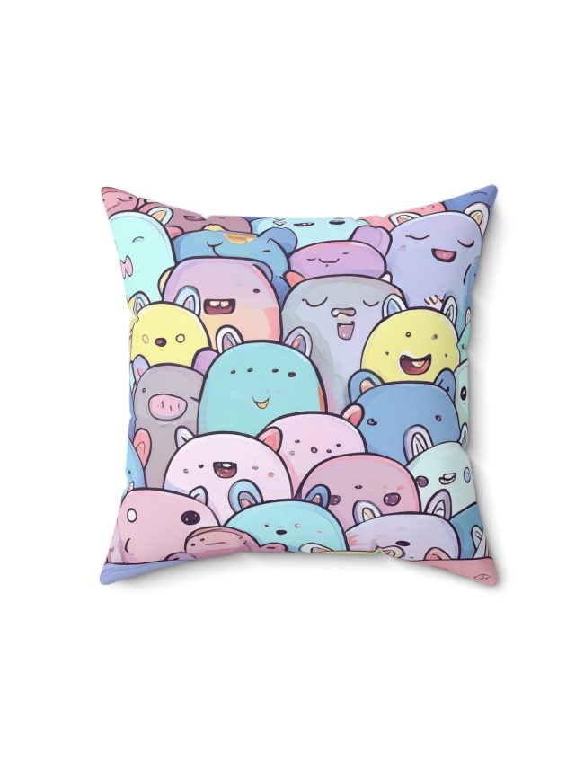 Spun Polyester Square Pillow