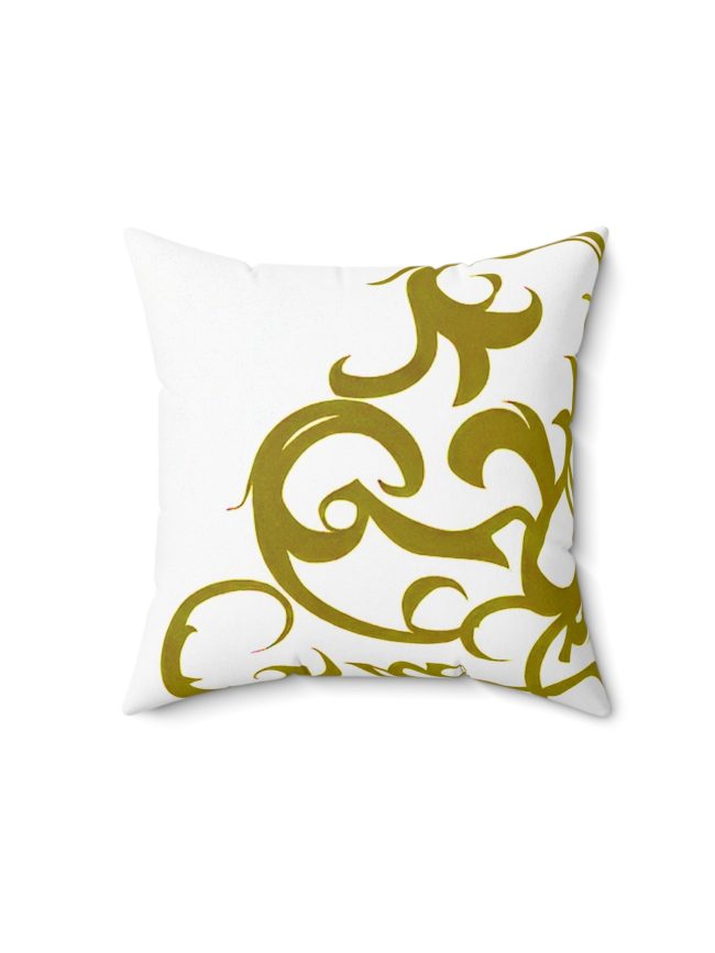 Spun Polyester Square Pillow