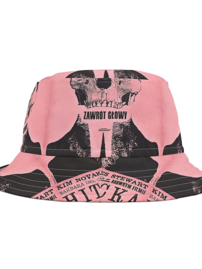 Edgy AOP Bucket Hat with Skull Print, Trendy Summer Hat, Festival Wear, Streetwear Accessory, Unique Gift for Music Lovers