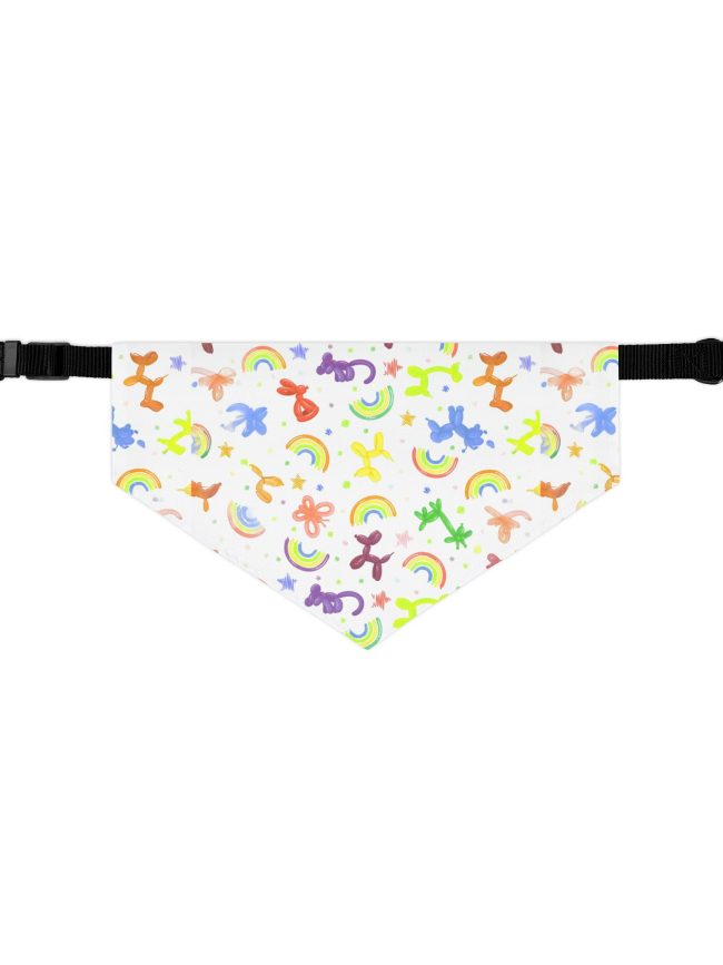 Colorful Pet Bandana Collar for Dogs, Cheerful Accessory for Pets, Dog Fashion, Birthday Gift for Dog Lovers, Seasonal Pet Gear