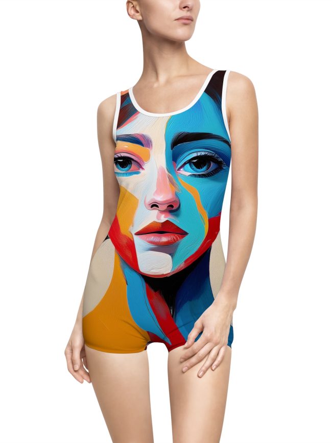 Women's Vintage Swimsuit (AOP)