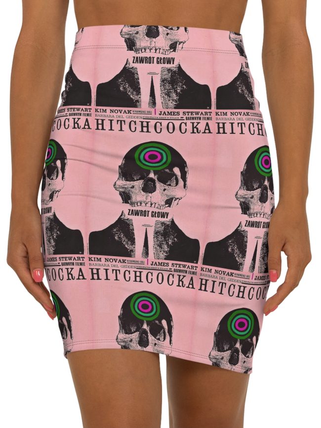 Women's Mid-Waist Pencil Skirt (AOP)