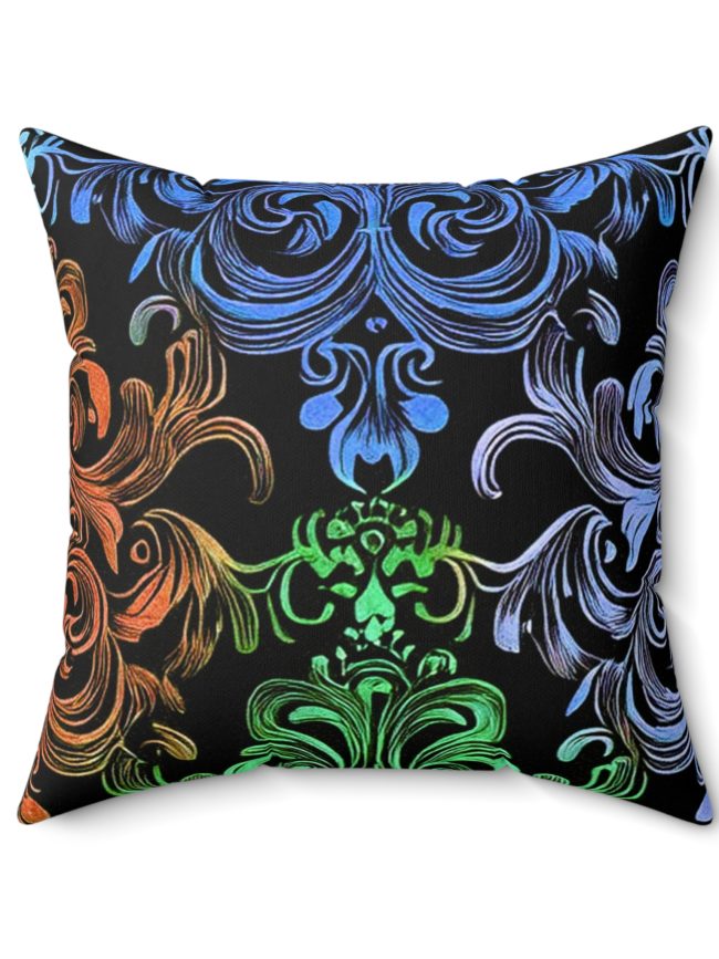 Spun Polyester Square Pillow
