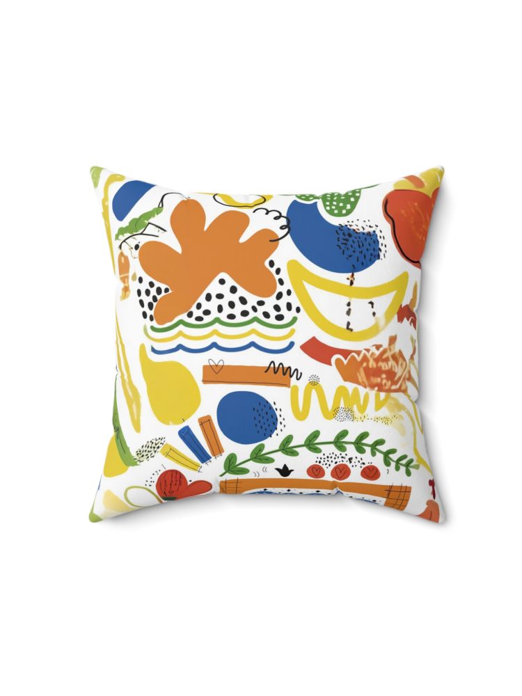Spun Polyester Square Pillow