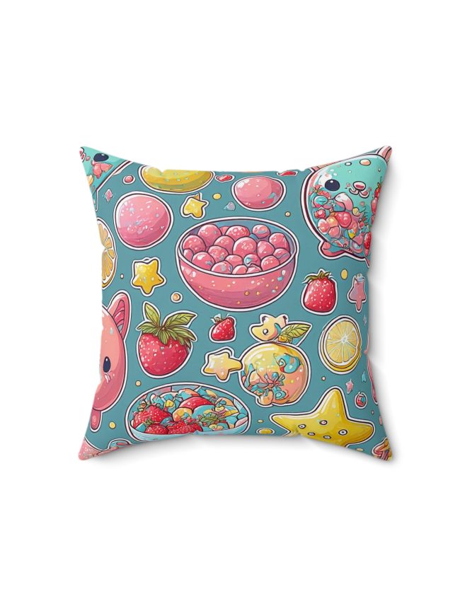 Spun Polyester Square Pillow