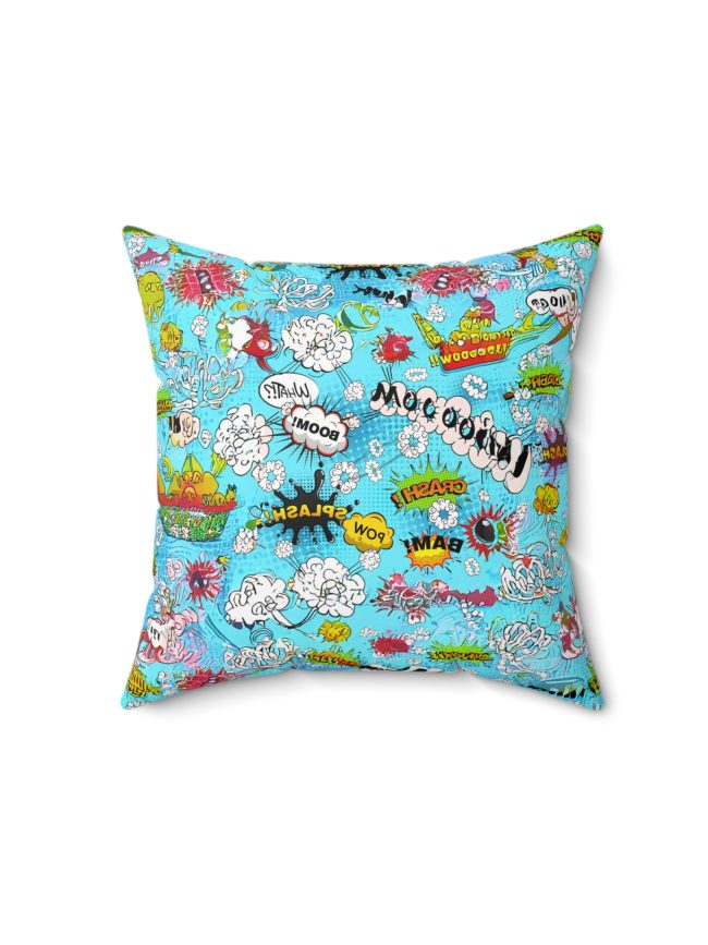 Spun Polyester Square Pillow