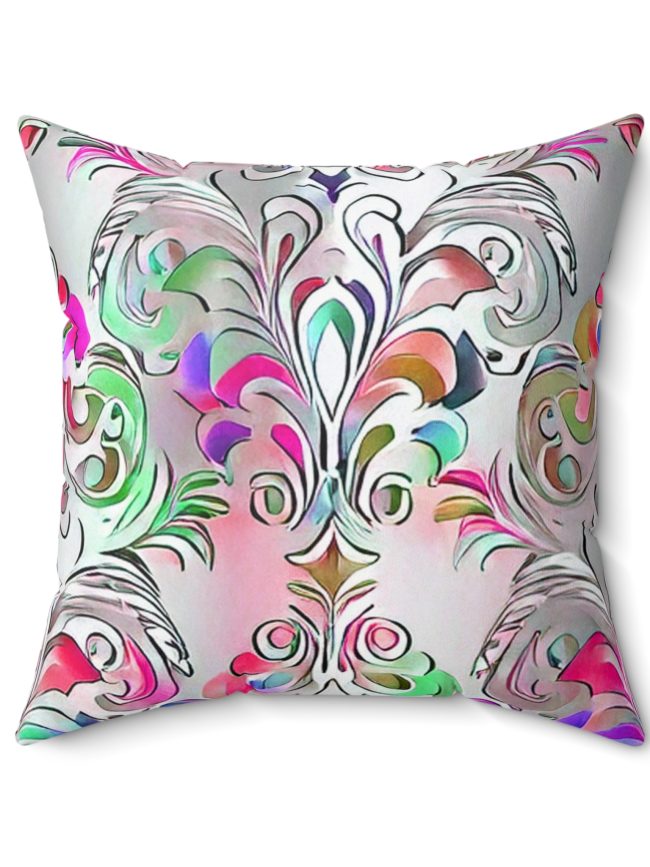 Spun Polyester Square Pillow