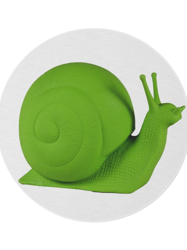Snail Design Round Rug, Cute Kids Room Decor, Playroom Flooring, Unique Home Accent, Gift for Animal Lovers