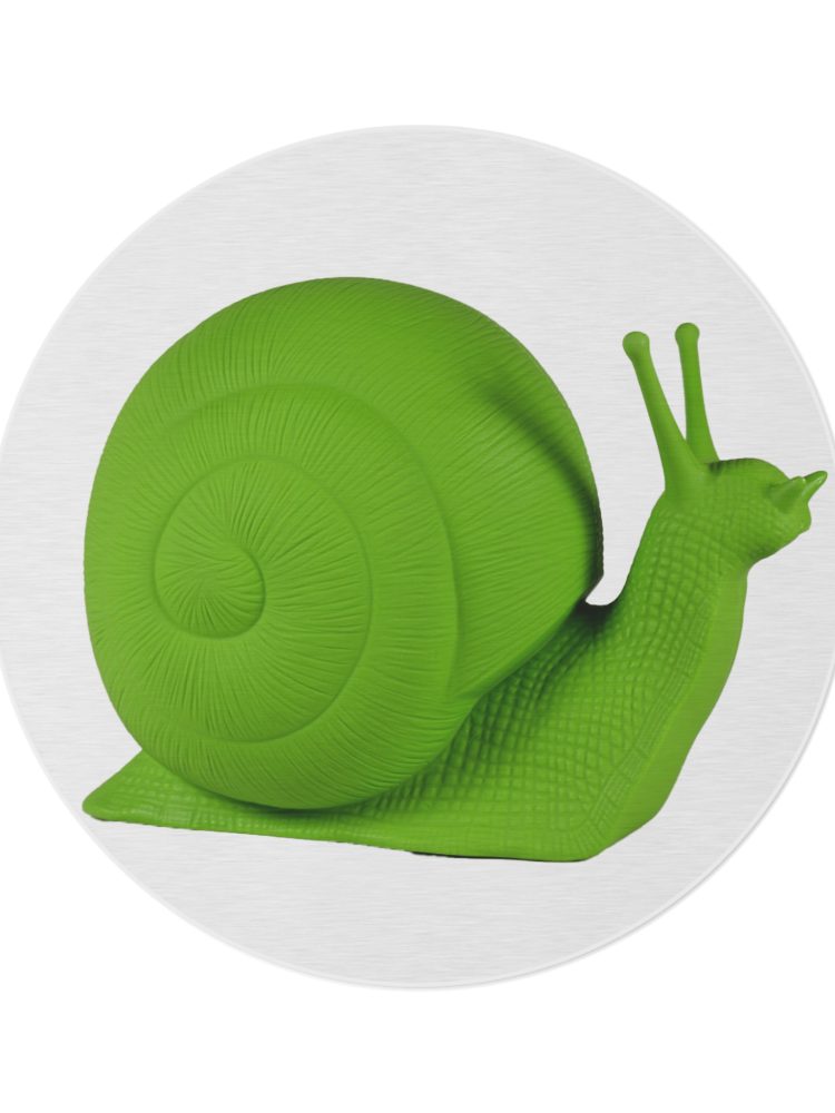Snail Design Round Rug, Cute Kids Room Decor, Playroom Flooring, Unique Home Accent, Gift for Animal Lovers