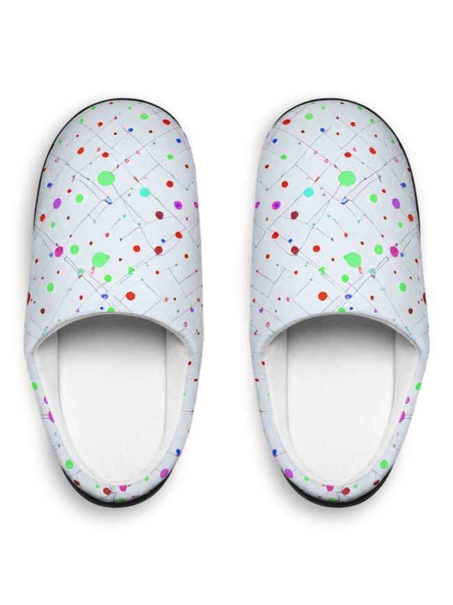 Colorful Pattern Women's Indoor Slippers for Cozy Comfort