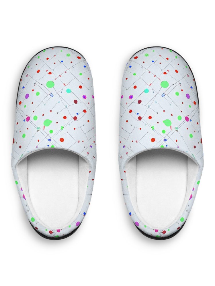 Colorful Pattern Women's Indoor Slippers for Cozy Comfort