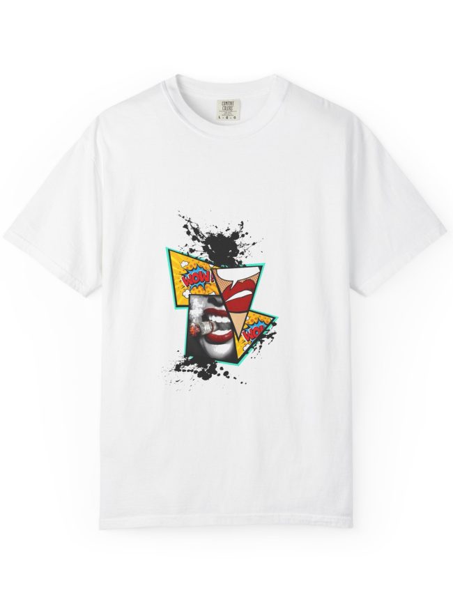 Vibrant Graphic Tee, Unisex T-shirt for Art Lovers, Street Fashion, Unique Gift, Casual Wear, Statement Apparel