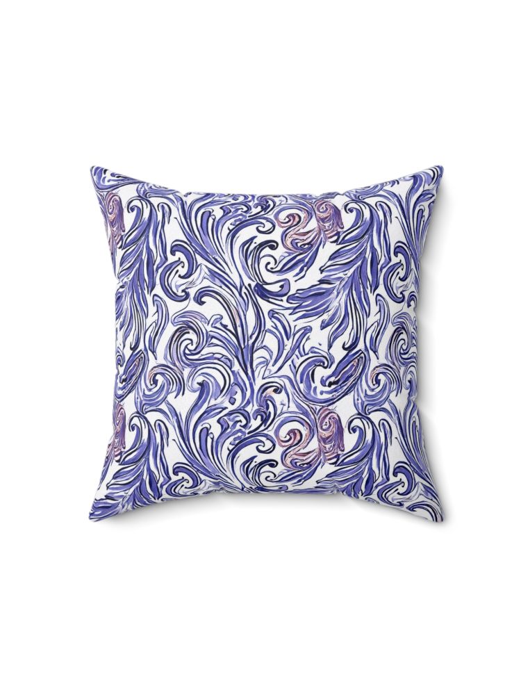 Spun Polyester Square Pillow