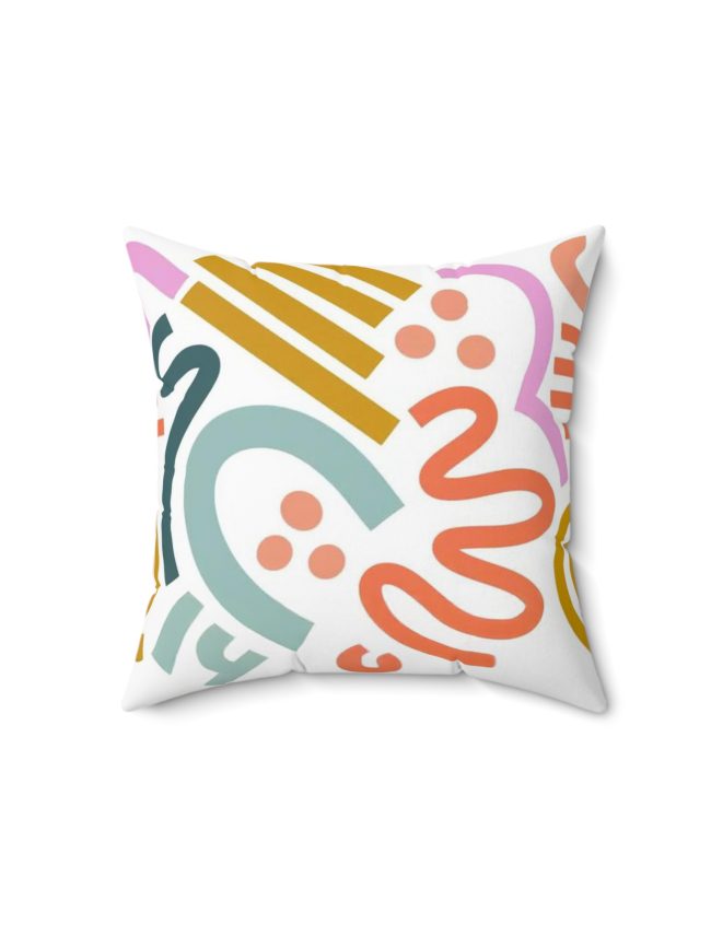 Spun Polyester Square Pillow