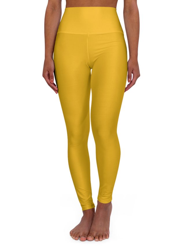 High Waisted Yoga Leggings (AOP)