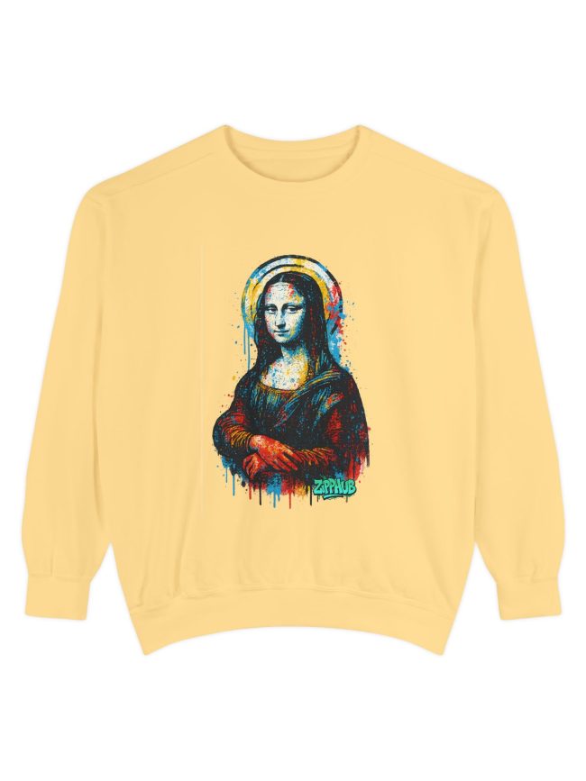 Unisex Garment-Dyed Sweatshirt