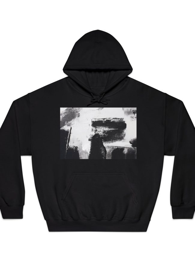 Abstract Modern Hoodie | Unisex Fashion Sweatshirt, Graphic Pullover, Casual Wear, Art-Inspired Gift, Cozy Layering