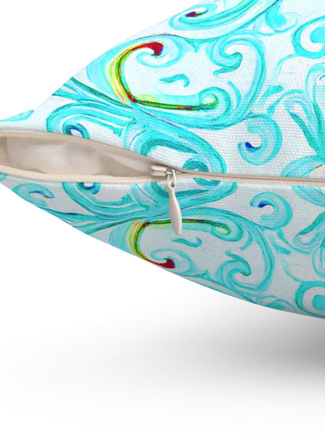 Spun Polyester Square Pillow