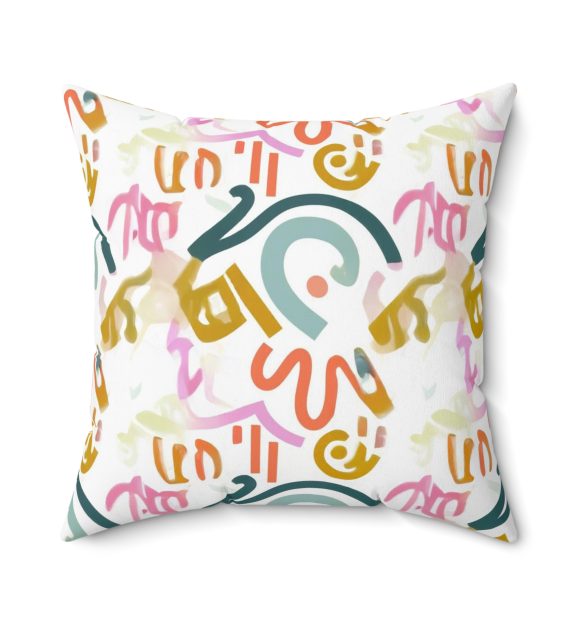 Spun Polyester Square Pillow - Image 11