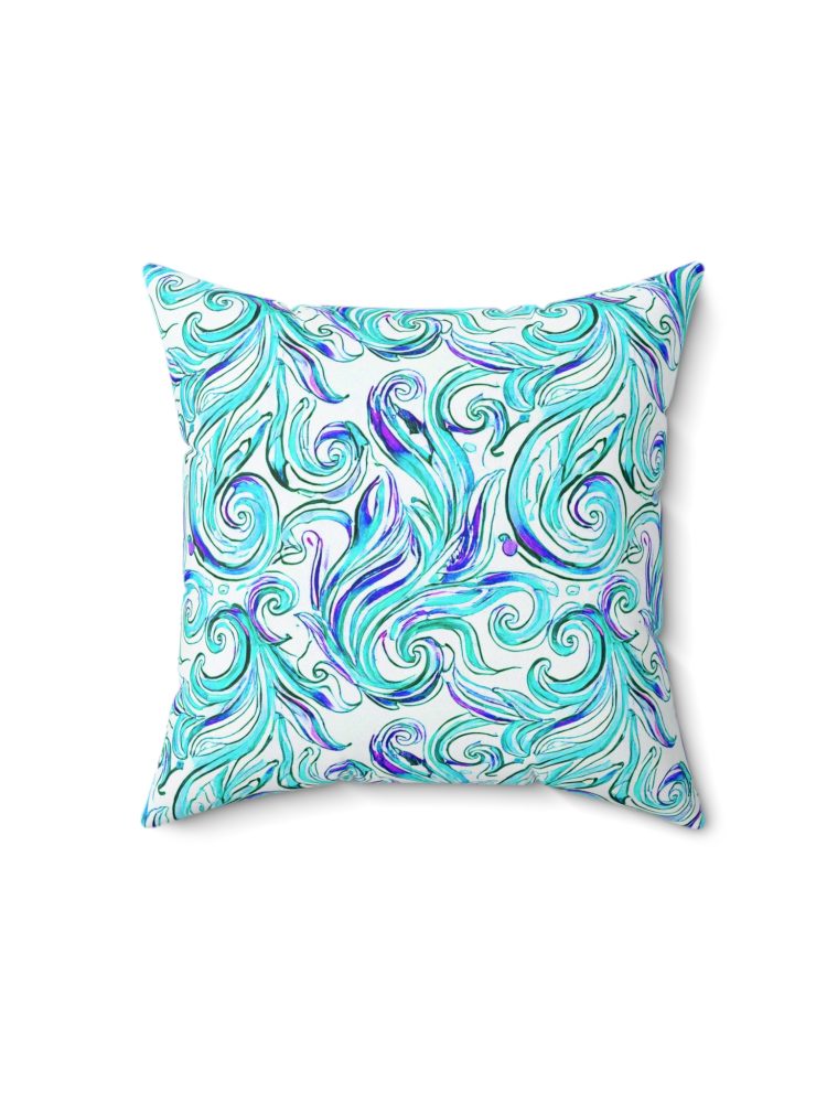 Spun Polyester Square Pillow