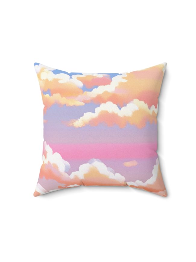 Spun Polyester Square Pillow